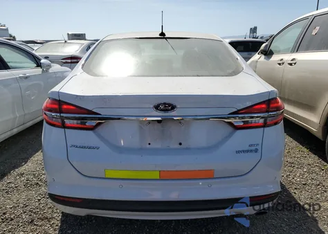 2018 Ford Fusion Se Hybrid из США, поврежденный, VIN 3FA6P0LU4JR171538